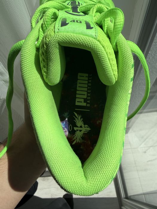 PUMA MB.01 LaMelo Ball – Neon Green – EU 44.5