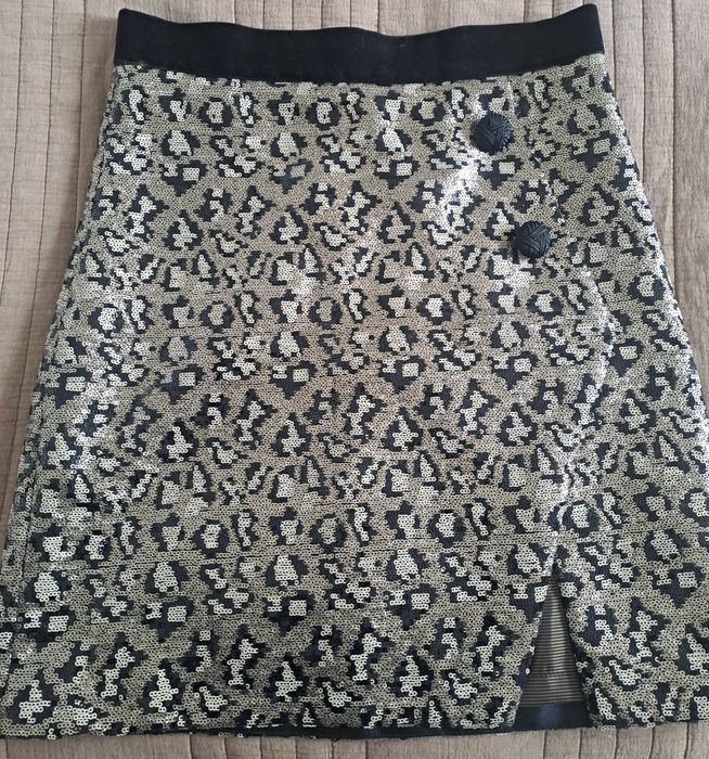 Златиста парти пола Avin