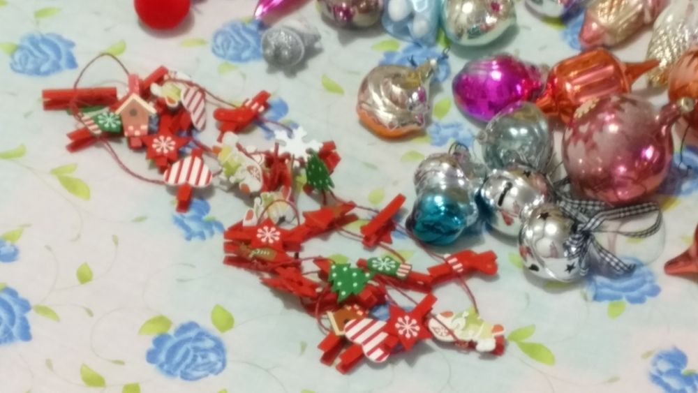 Продам ёлочные игрушки, прищепки и мягкие новогодние украшения, советс
