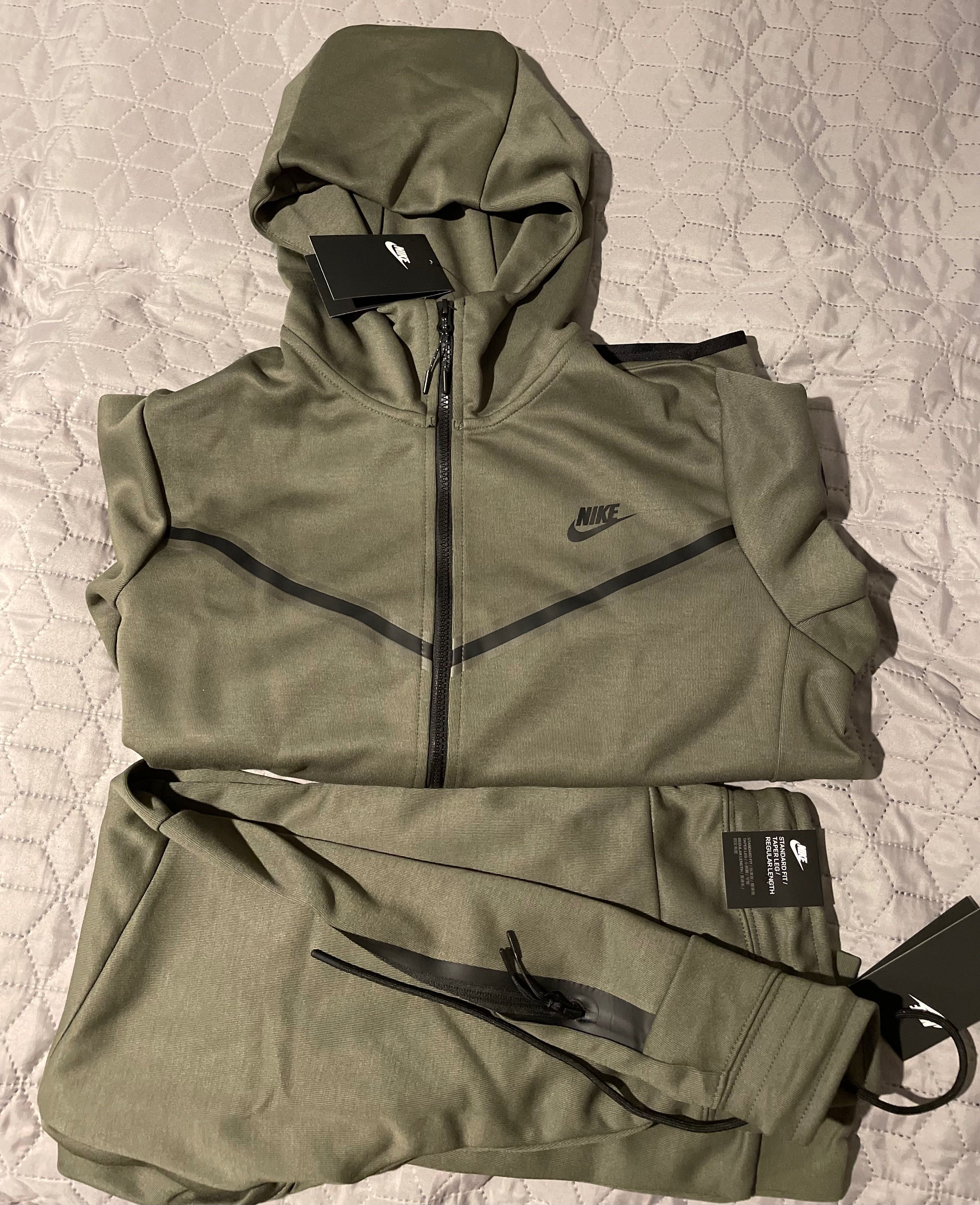 Nike Tech Fleece Army Green . OLX.bg