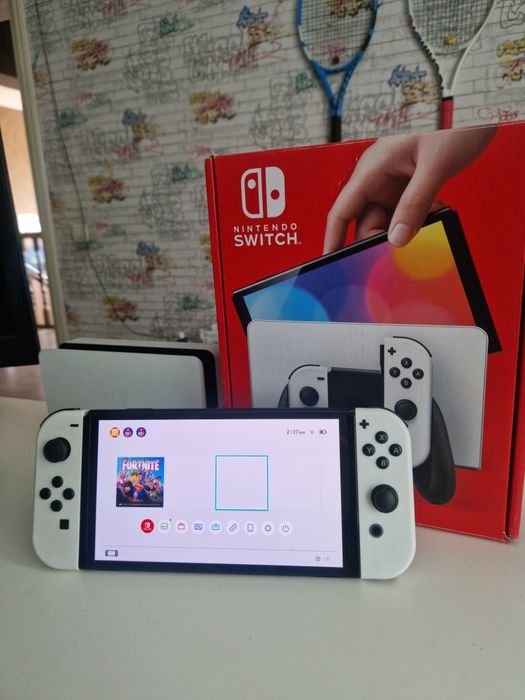 Нинтендо свитч олед прошитая 256+64