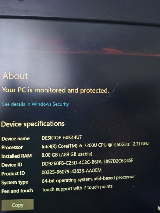 Asus Лаптоп използван