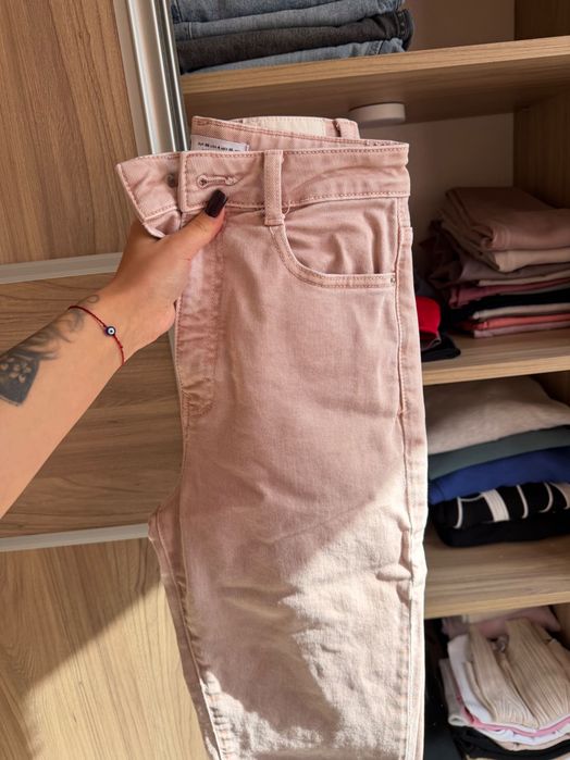 Дънки Zara висока талия
