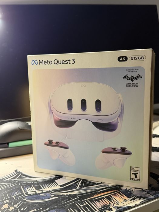Meta quest 3 512 gb VR очки виртуальной реалности в идеальном состояни