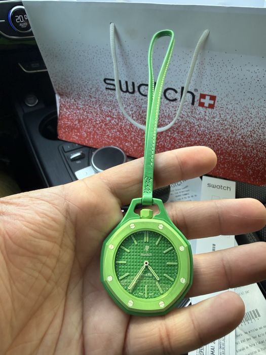 Royal PoP Audemars Piguet x Swatch green eight