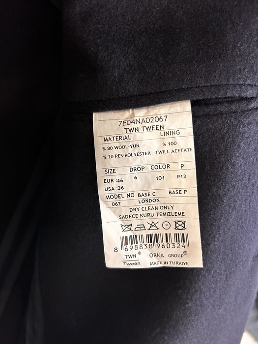 Sacou lana marimea 46