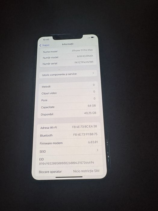 vand iphone 11 pro max neverlock