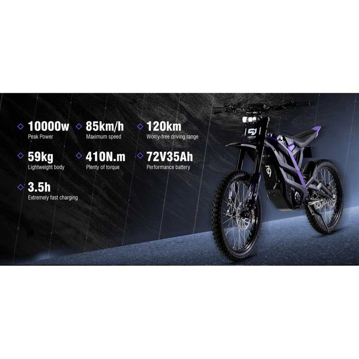 79Bike Falcon Pro Le1 Street Legal 10KW