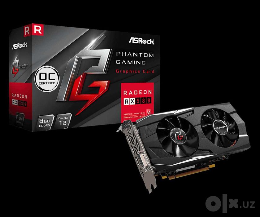 Phantom Gaming D Radeon™ RX580 8G OC