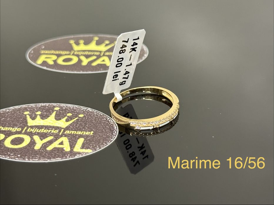 Bijuteria ROYAL : Inel AUR 14K NOU / 1.47 GR