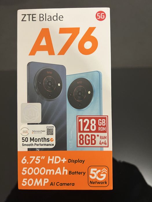 Чисто нов ZTE A76 5G от A1