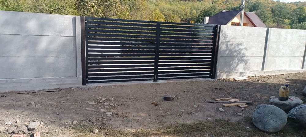 Porți fier forjat la comandă.