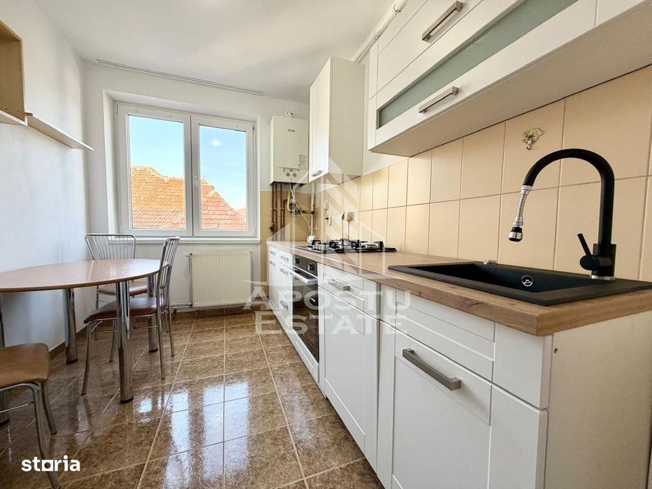 Apartament 3 camere de inchiriat, centrala proprie, Fabric, Timisoara
