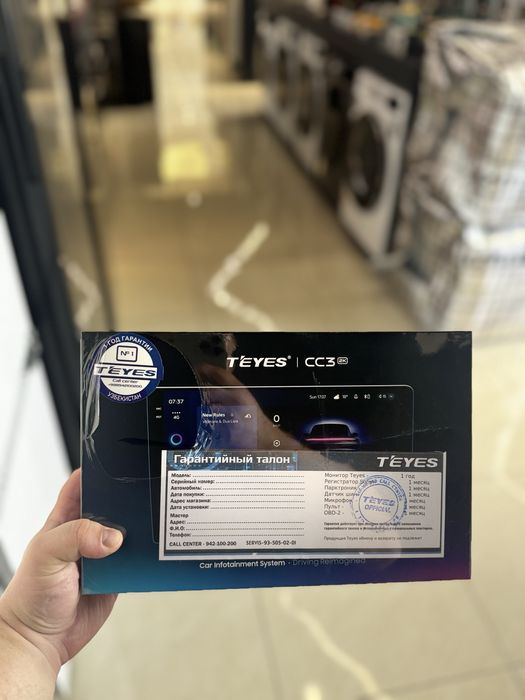 Original fakat bzada Teyes CC3 2K 6/128 1yil Garantiya