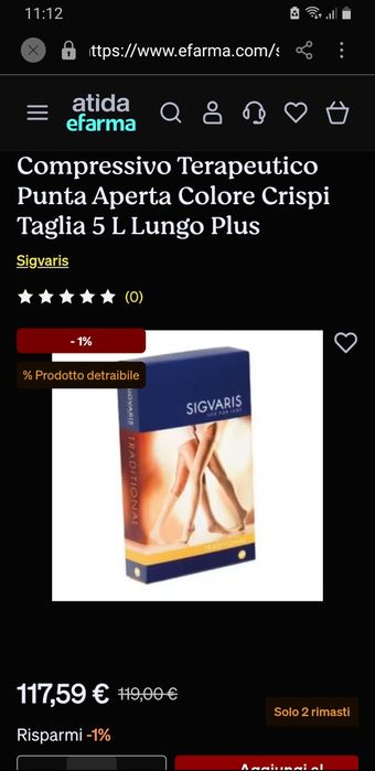 Ciorapi medicinali pentru circulatie, varice Sigvaris S