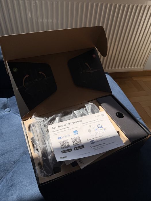 ASUS RT-AX58U AX3000 WiFi 6 – Stare foarte buna, complet în cutie