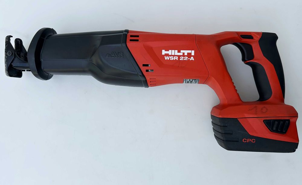 Hilti WSR 22-A - Акумулаторен саблен трион 2x22V 5.2Ah като нов!