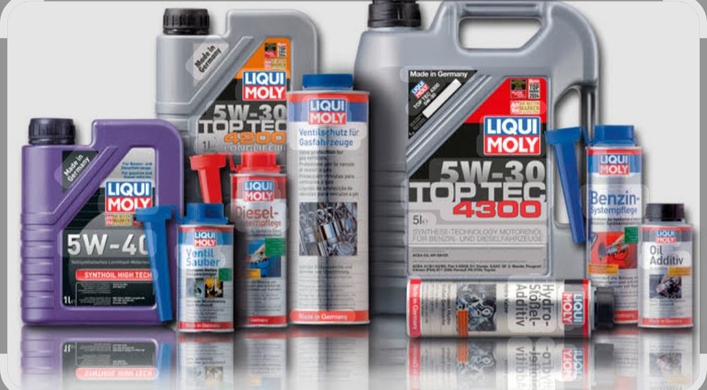 Моторное масла LIQUI MOLY в ассортименте