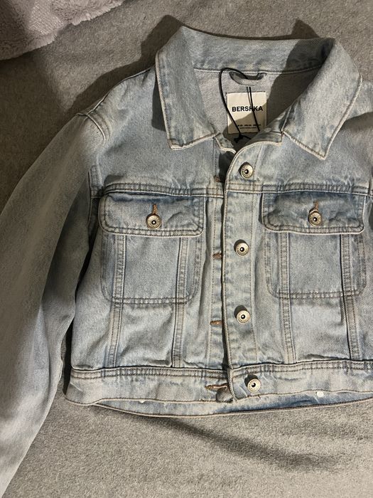 Дънково яке bershka
