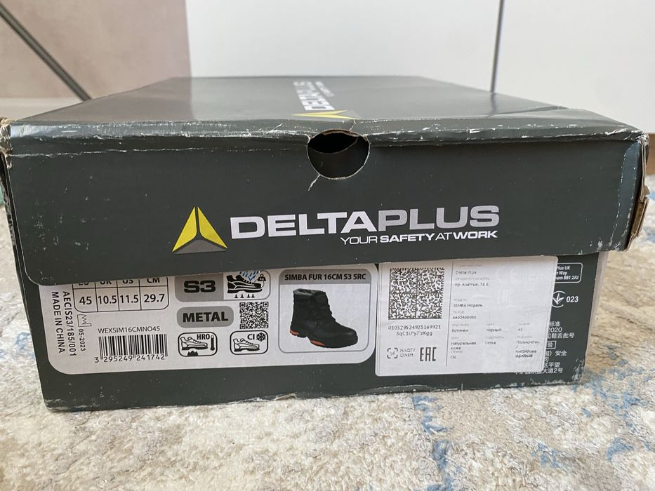Продается новая спец обувь Delta Plus