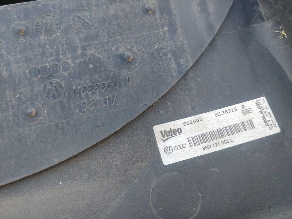 electroventilator 3.0 tdi cap audi a5 8t 8k0121003l