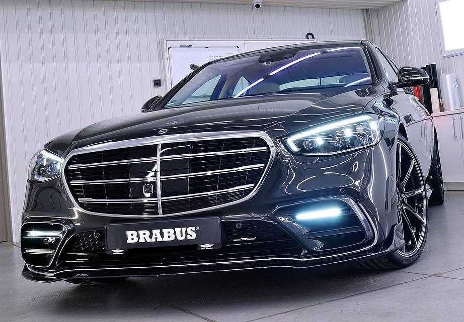 Решетки + DRL led светлини BRABUS Mercedes S-class W223 AMG Line