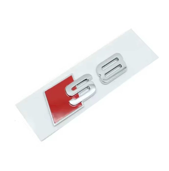 Set embleme fata/spate AUDI Sline Emblema grila / haion S3 S4 S5 S6 S7