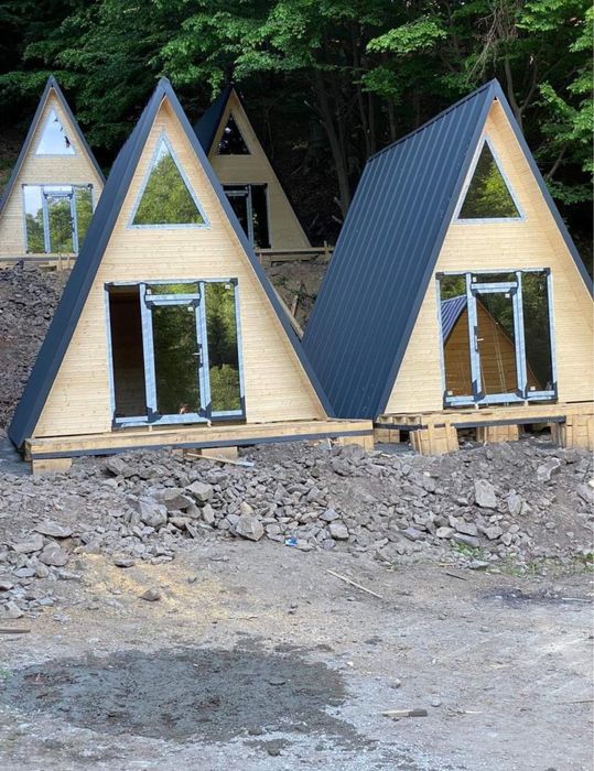 Case si cabane din lemn rustic