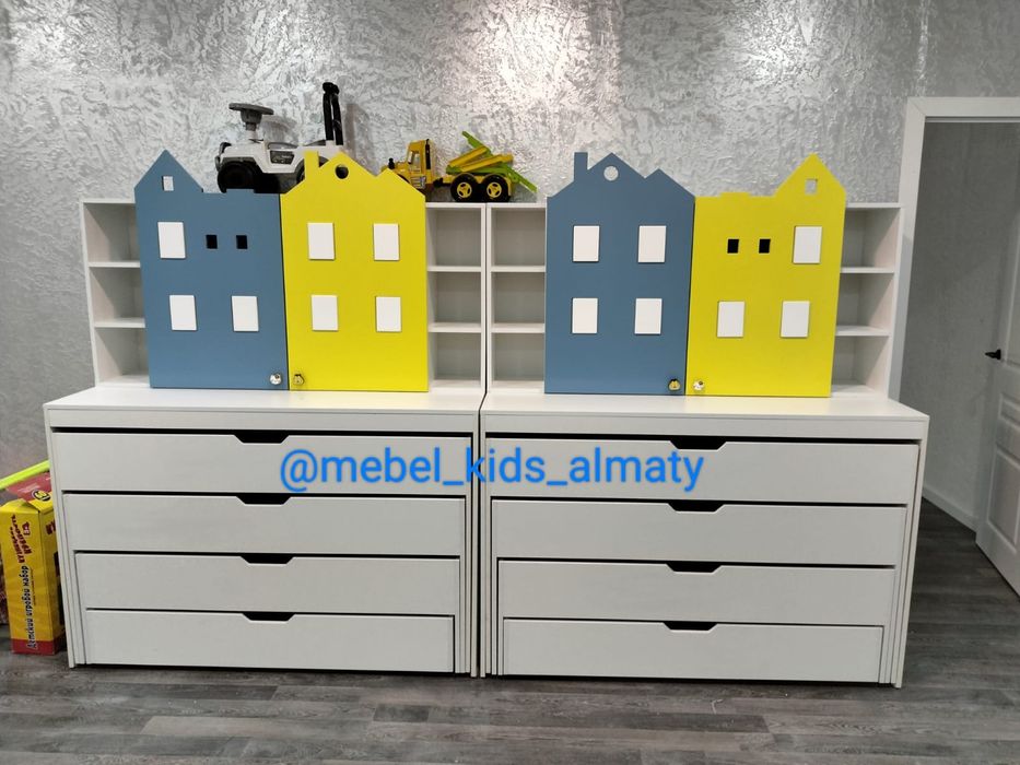 Кровать со шкафом, для детского сада