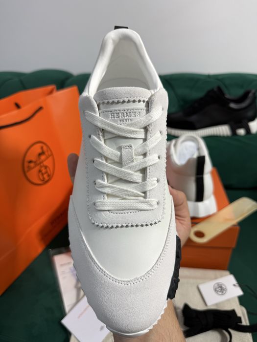 Adidasi Hermes piele naturala 100% Full Box colectie noua