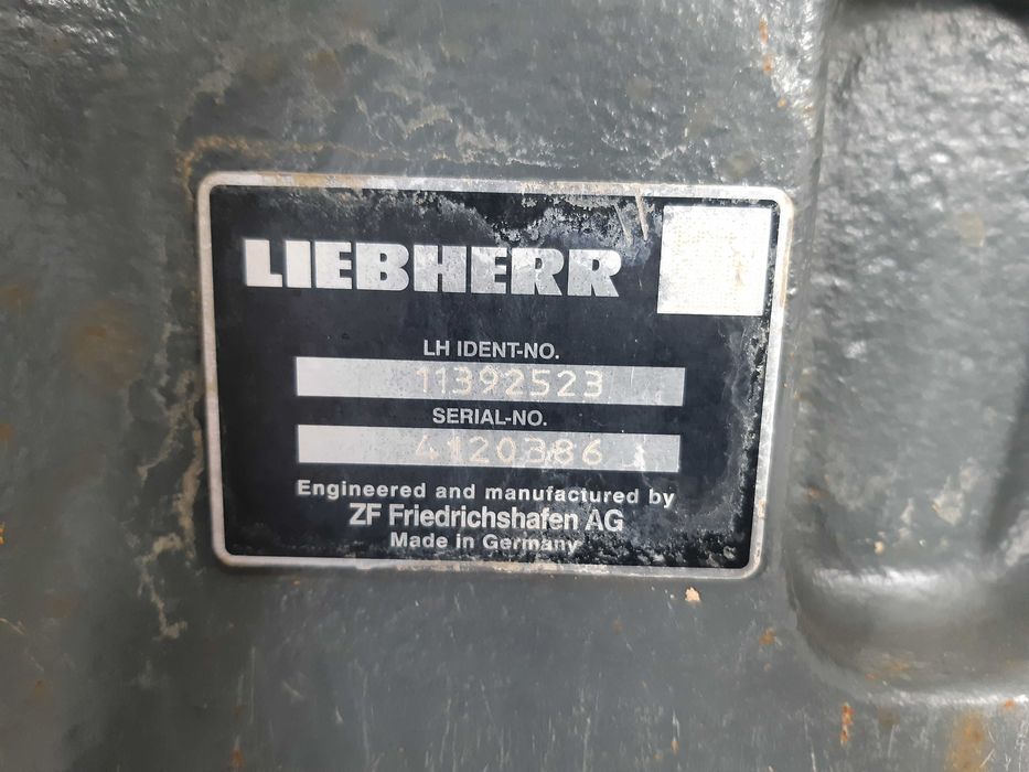 Axa față + spate Liebherr L556 XPower punte față spate încărcător L556XPower L556 L550 L566