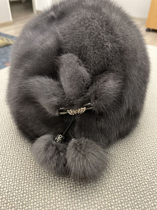 Шапка норковая