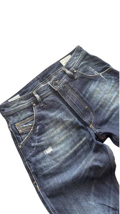 Diesel Industry дънки тъмносини distressed