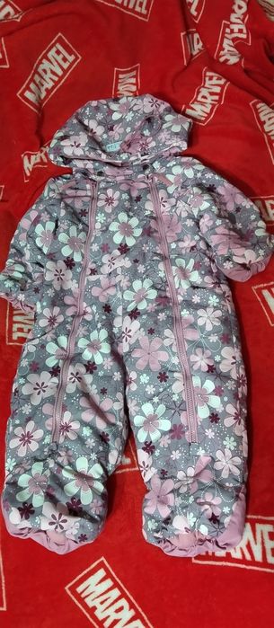 Комбинезон теплый на девочку