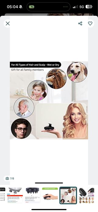 Aparat de masaj capilar - nou