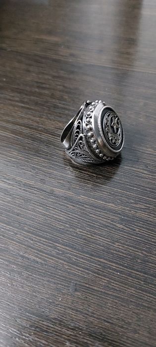 Кольцо серебро вес 21 грамм