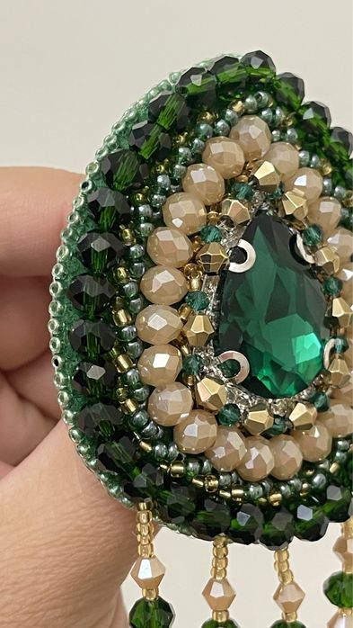 Брошь ручной работы