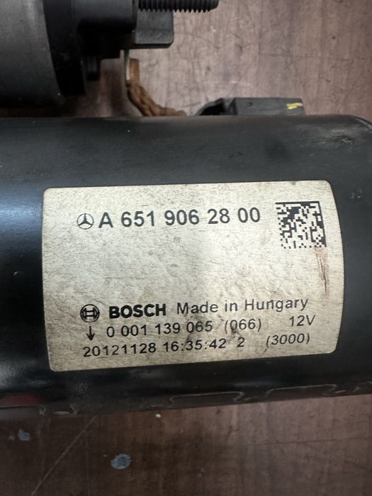 Electromotor mercedes w212 w204 c207 cls glk ML 2.2cdi euro 5 651