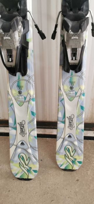 Schiuri K2 SuperLight 153 cm + legături Marker – pregătite de sezon