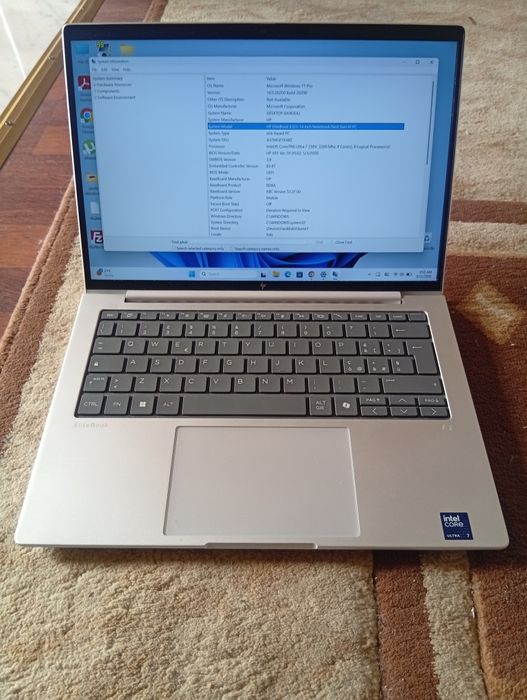 Laptop HP EliteBook 8 G1i 14 inch Notebook AI PC Intel Core Ultra 7 258v