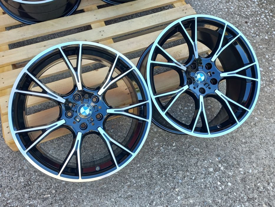 19.Bmw 5x120 Style 789M.Bicolour Jet Black Diamond cut.1 3 4 5 6 7 Er.