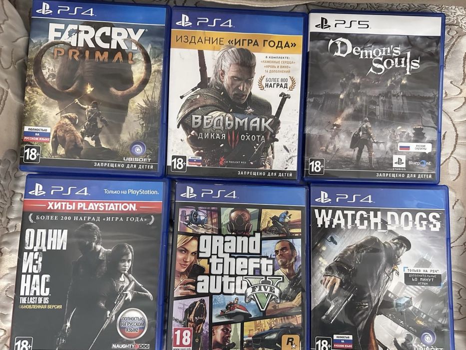 PS5+2 джостика+54 диска Обмен на Айфон