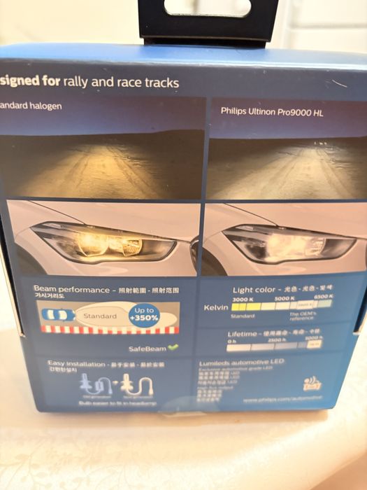 Led лампы H4 Phillips Pro Ultinon оригинал
