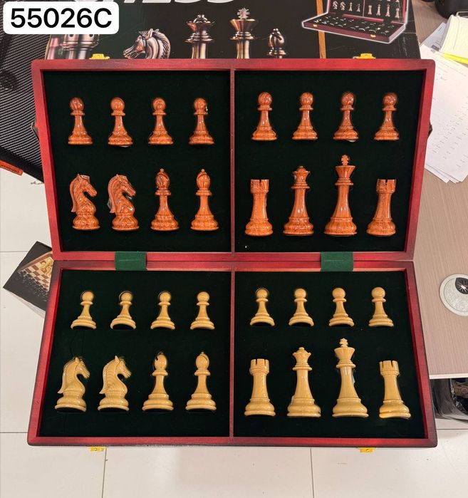 Качественные шахматы  Шахмат деревянный премиум