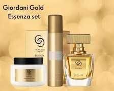 Set Giordani Gold Essenza Oriflame ( parfum + crema de corp + spray )