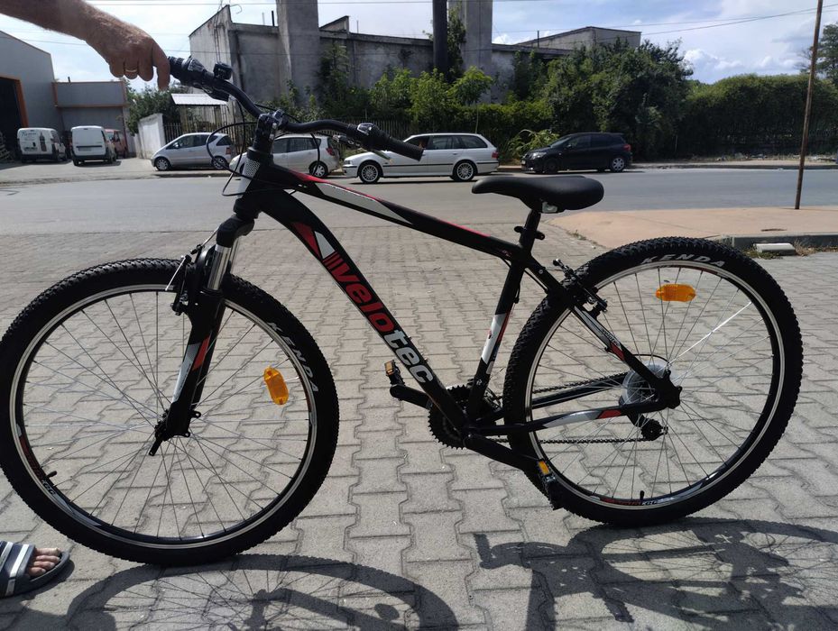 PA Алуминиев велосипед 29" Velotec PRO черен/червен