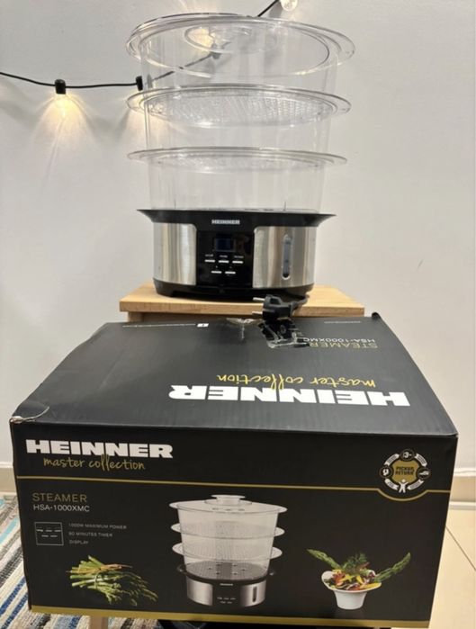 Aparat de gatit la abur Heinner Master Collection