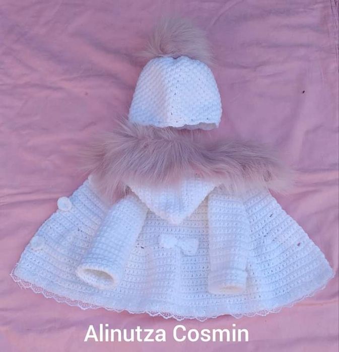 Paltonase,  jerseu crosetat manual