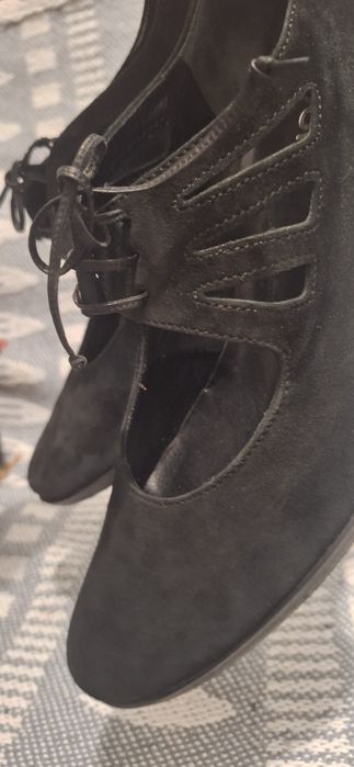 Pantofi Gabor,piele intoarsa,nr 39,5,28 lei