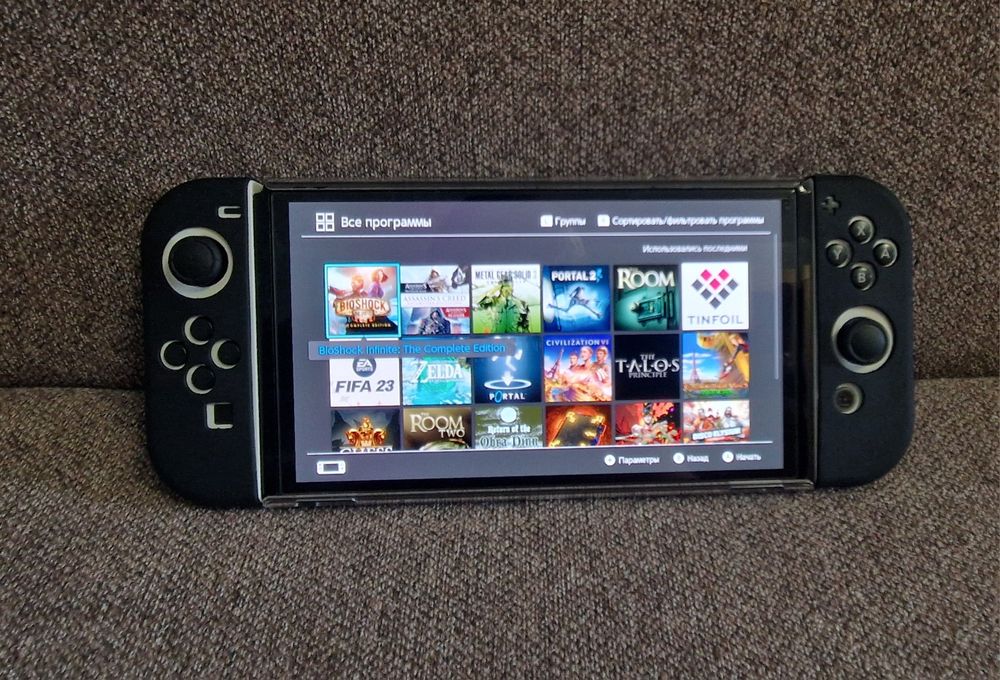 Nintendo switch OLED прошитая (kefir)